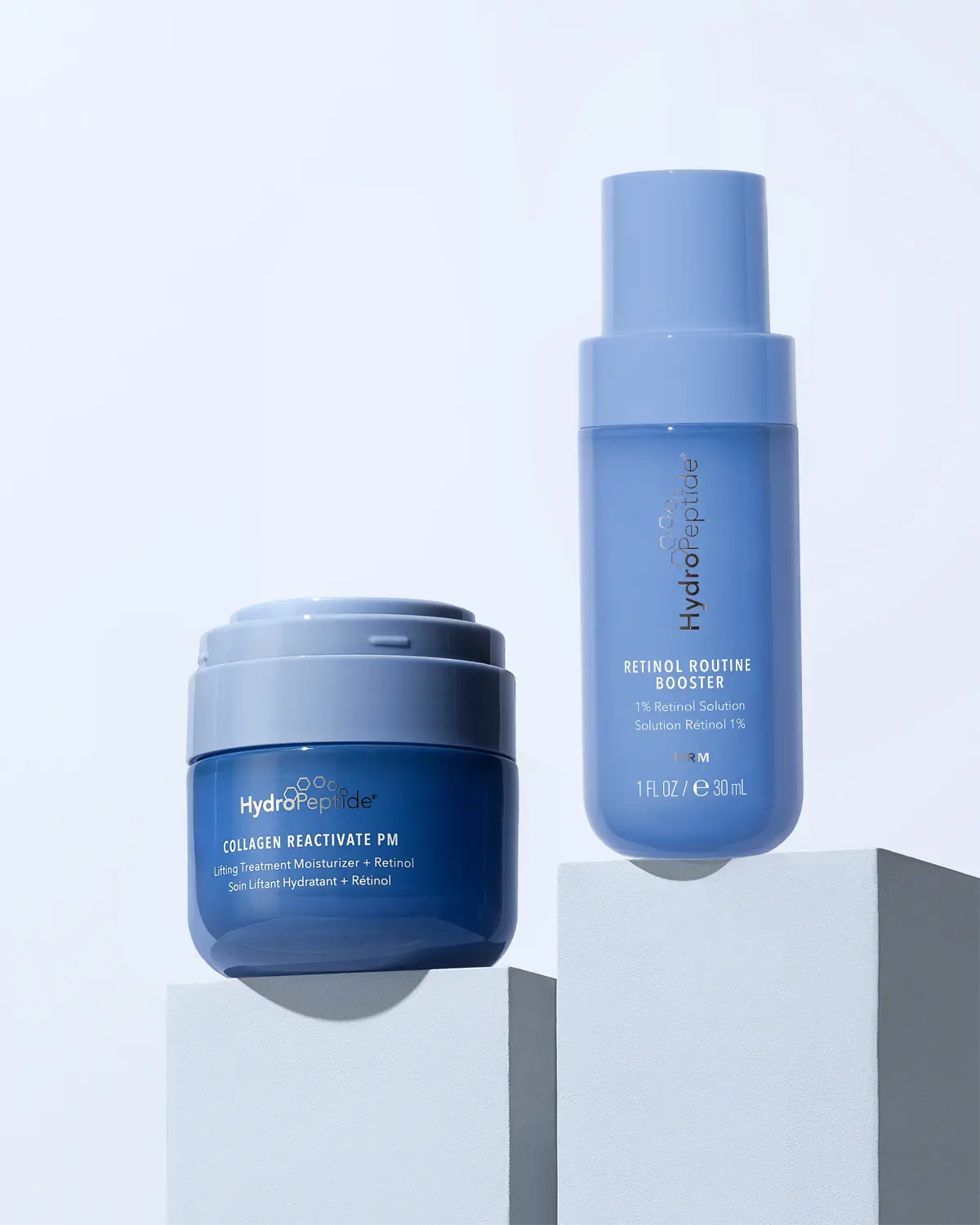 collagen reactivate pm & retinol routine booster